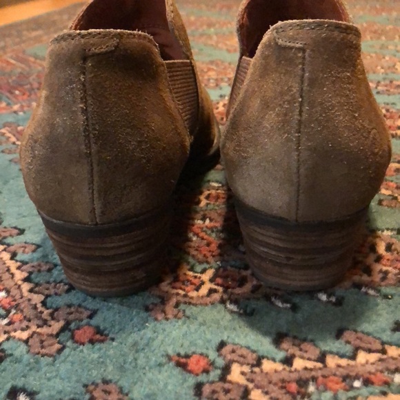 Born Suede Leather Low Booties - Picture 11 of 12